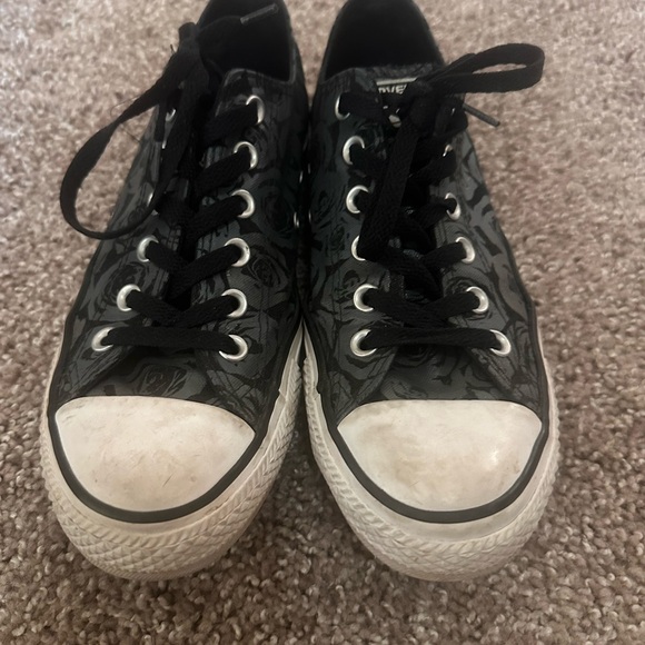 Converse Black and gray Patterned Sneakers - Picture 1 of 4
